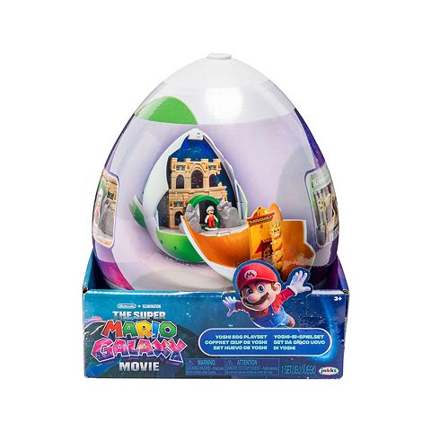 Детские фигурки The Super Mario Galaxy Movie Yoshi Egg Playset