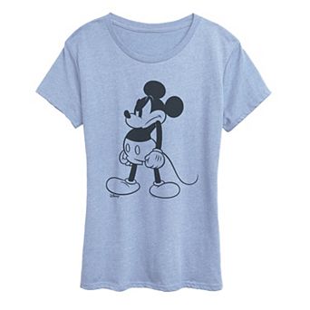 Women's Disney's Mickey Mouse Mad Stand Graphic Tee