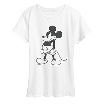 Women's Disney's Mickey Mouse Mad Stand Graphic Tee