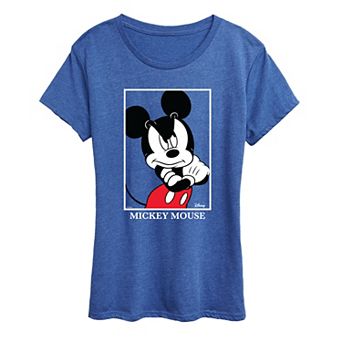 Women's Disney's Mickey Mouse Mad Pose Graphic Tee