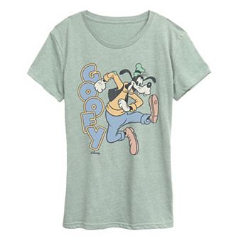 Women's Disney's Goofy Distressed Graphic Tee