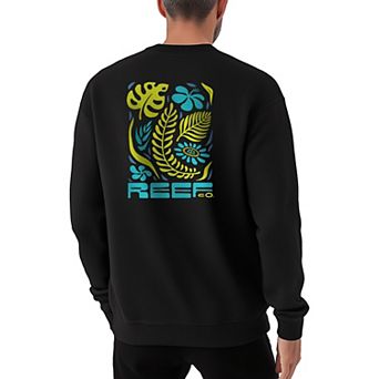 Men's REEF Flora Crew Fleece Sweatshirt