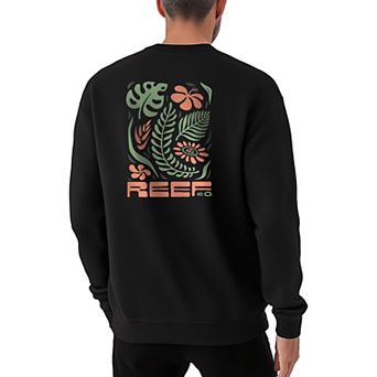 Men's REEF Flora Crew Fleece Sweatshirt