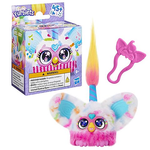 Детские мягкие игрушки Furby Furblets Bee-Day Interactive Plush Toy