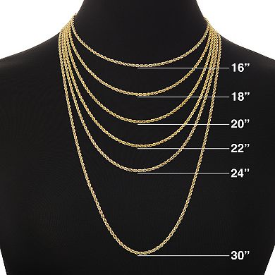 PRIMROSE 14k Gold Flash Plated Beaded Cubic Zirconia Cross Sparkle Cable Chain Pendant Necklace