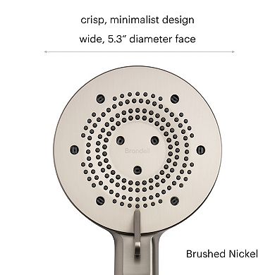 Brondell Nebia Yuba Handheld Brushed Nickel Showerhead
