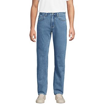 Men's Lands' End Stretch Comfort Waist Classic Fit Jeans