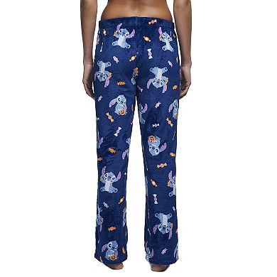 Women's Disney's Lilo & Stitch Candy Stitch Luxe Plush Pajama Pants
