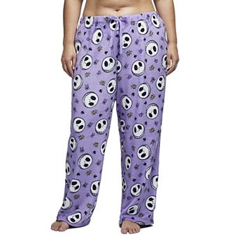 Plus Size Disney's Nightmare Before Christmas Luxe Plush Pajama Pants