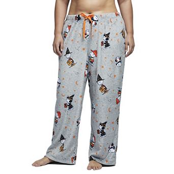 Plus Size Peanuts Luxe Plush Pajama Pants