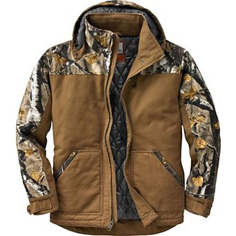 Men's Legendary Whitetails Canvas Cross Trail Big Game Camo Workwear Coat