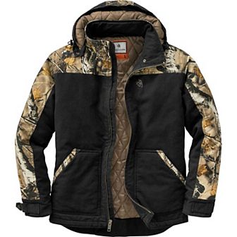 Men's Legendary Whitetails Canvas Cross Trail Big Game Camo Workwear Coat