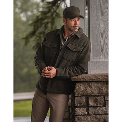 Men's Legendary Whitetails Tough as Buck Outdoorsman Berber Lined Wool Jacket