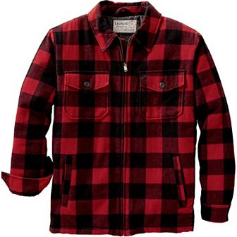 Men's Legendary Whitetails Tough as Buck Outdoorsman Berber Lined Wool Jacket