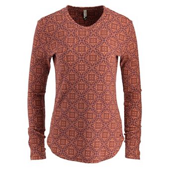Women's Legendary Whitetails Waffle Knit Long Sleeve Top