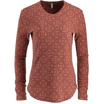 Women's Legendary Whitetails Waffle Knit Long Sleeve Top