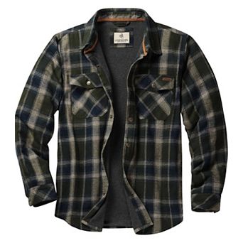 Men's Legendary Whitetails Archer Thermal Lined Flannel Shirt Jacket