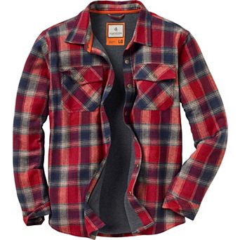 Men's Legendary Whitetails Archer Thermal Lined Flannel Shirt Jacket