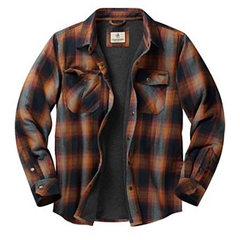 Men's Legendary Whitetails Archer Thermal Lined Flannel Shirt Jacket