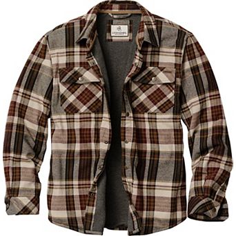 Men's Legendary Whitetails Archer Thermal Lined Flannel Shirt Jacket