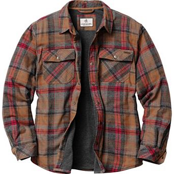 Men's Legendary Whitetails Archer Thermal Lined Flannel Shirt Jacket
