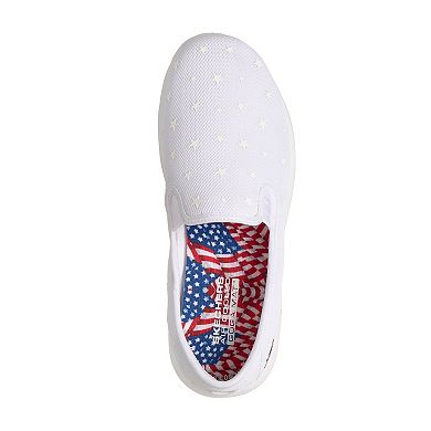 Skechers® GO WALK TRAVEL Women's Slip-On Comfort Sneakers