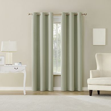 The Big One® Lyona 4-pc. Embroidered Sheer & Solid Blackout Curtain Set