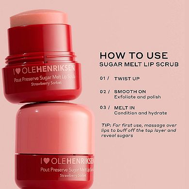 Pout Preserve Sugar Melt Exfoliating Lip Scrub