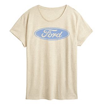 Women's Ford Distressed Logo Graphic Tee