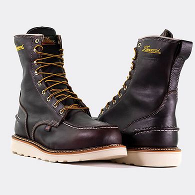 Men's 1957 Series Waterproof 8 Inch Briar Pitstop Moc Toe Maxwear Wedge