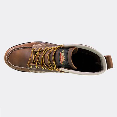 Men's Thorogood American Heritage 6 Inch Trail Crazy Horse Moc Toe Maxwear Wedge Boot
