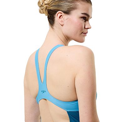 Women's Speedo Highneck One-Piece Swimsuit