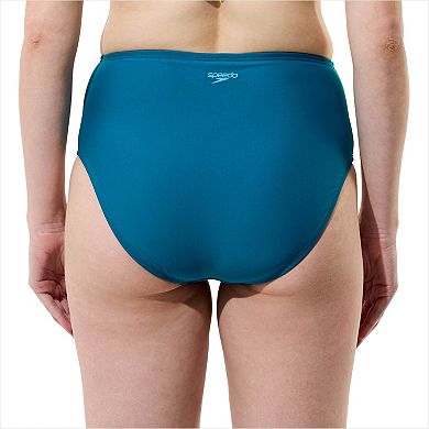 Women's Speedo Colorblock Highwaist Swim Bottoms