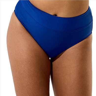 Women's Speedo Solid High Waist Swim Bottoms