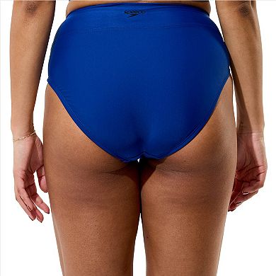 Women's Speedo Solid High Waist Swim Bottoms