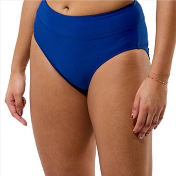 Women's Speedo Solid High Waist Swim Bottoms
