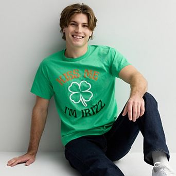 Men's St. Patrick's Day Kiss Me I'm Irizz Tee