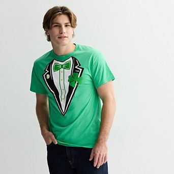 Men's St. Patrick's Day Tee Tuxedo Graphic Tee