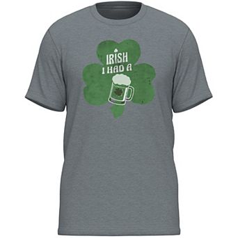 Men's St. Patrick's Day Irish I Had A Beer Tee