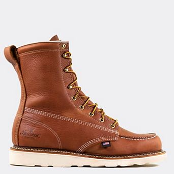 Men's American Heritage 8 Inch Tobacco Moc Toe Maxwear Wedge