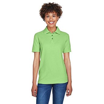 UltraClub Women's Whisper Pique Polo