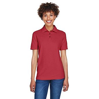 UltraClub Women's Whisper Pique Polo