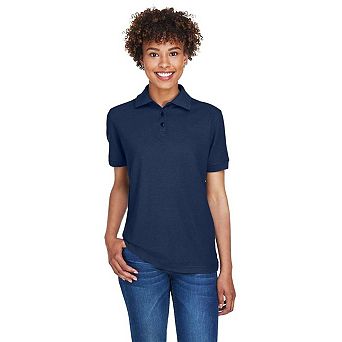 UltraClub Women's Whisper Pique Polo