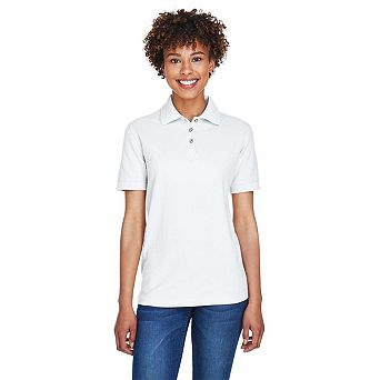 UltraClub Women's Whisper Pique Polo
