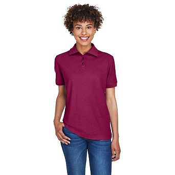 UltraClub Women's Whisper Pique Polo