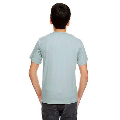 UltraClub Youth Cool & Dry Sport Performance Interlock T-Shirt