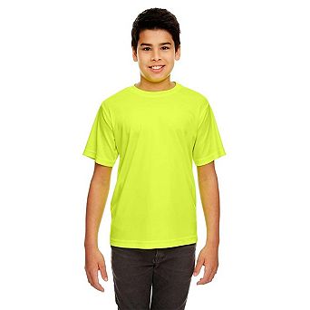 UltraClub Youth Cool & Dry Sport Performance Interlock T-Shirt