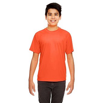 UltraClub Youth Cool & Dry Sport Performance Interlock T-Shirt