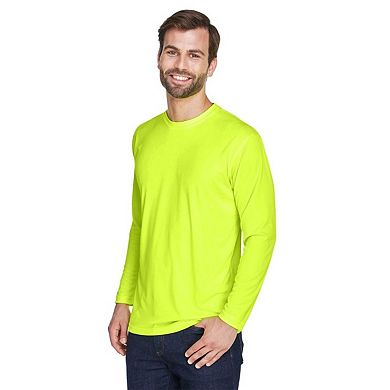 UltraClub Cool & Dry Sport Long Sleeve Performance Interlock T-Shirt