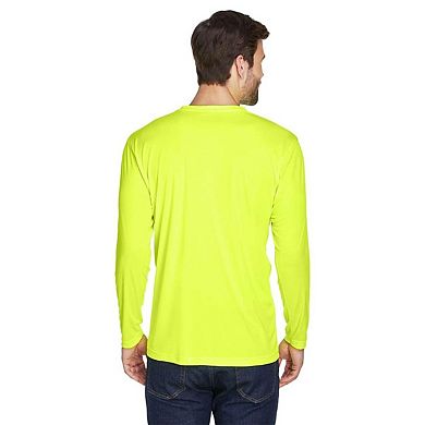 UltraClub Cool & Dry Sport Long Sleeve Performance Interlock T-Shirt